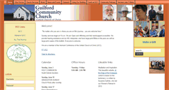 Desktop Screenshot of guilfordchurch.org